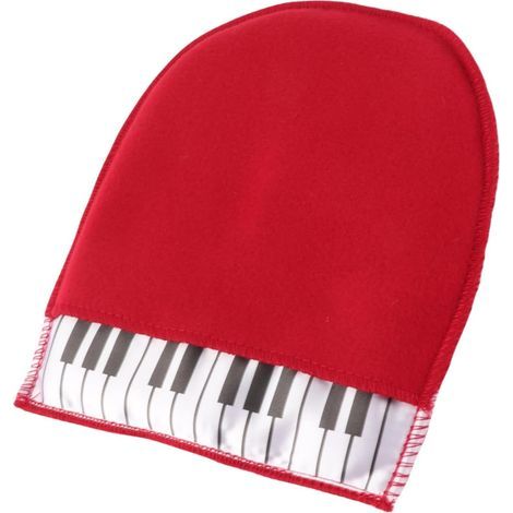 Le chiavi del pianoforte puliscono il pianoforte, panno in microfibra delicato per la pulizia dello strumento musicale pianoforte (1/5)