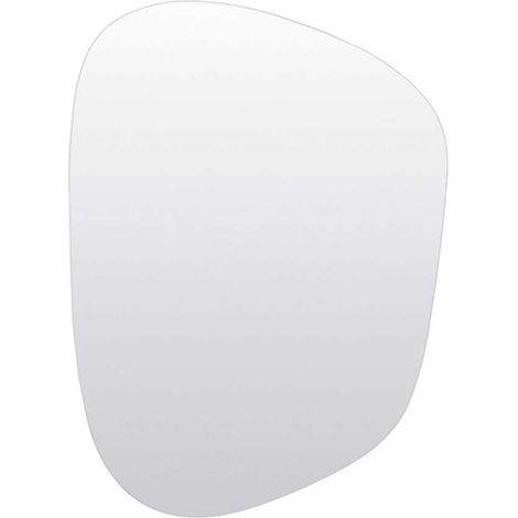Miroir forme Organique en verre clair à accrocher au mur (1/4)