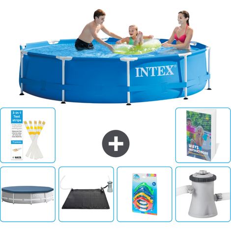 Frame Pool Rund - 305x76 cm - 7-teilig S37
