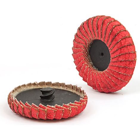 Mini Lamellari per angoli FQC D.50 gr.80 - Abrasivo Ceramico - Rosver - 10 pz