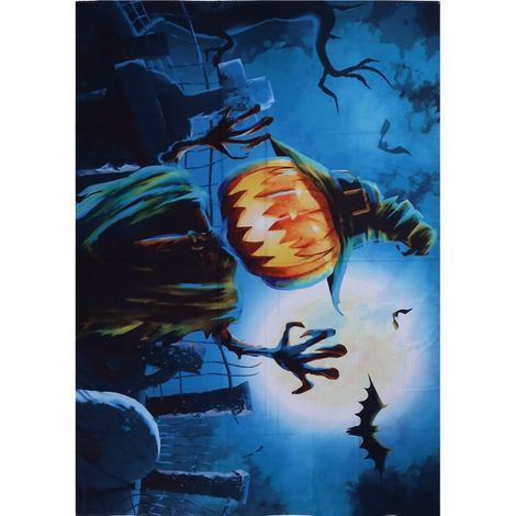 Tapisserie humoristique Halloween décoration fête toile 200x150cm (1/5)