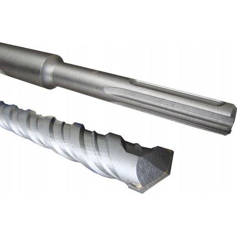 Geko Broca SDS Max 40 mm 600 mm Carburo de Metal