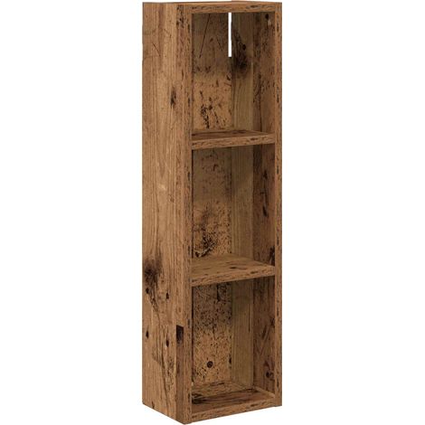 Armoire De Toilette - Armoire murale de salle de bain Bois ancien 20 x 14 x 70 cm fr592 - Maison La Vie