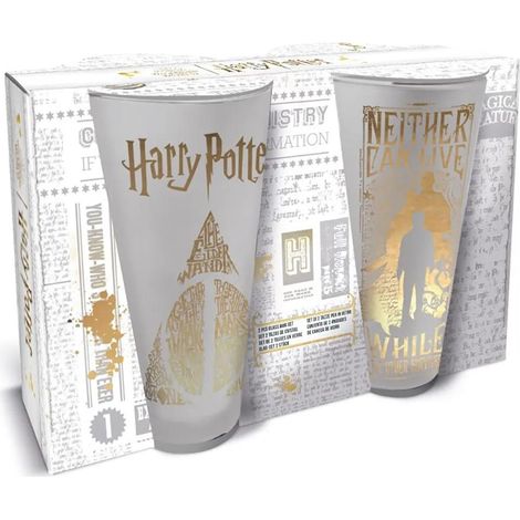 Set von gläsern harry potter kristall transparent 490 ml