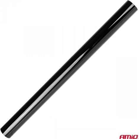 Film teinté noir super foncé pour vitres 0,5 x 3 m 5 % AMIO-01653 (1/3)