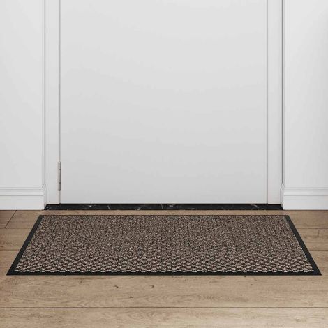 Paillasson,Tapis d'entrée marron 60x90 cm CFW340917 (1/5)
