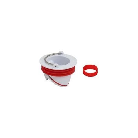 Valve Anti Odeur vanne pour Salle de Bain Siphon Bouchon évacuation de vidange Anti Insecte pour lavabo Baignoire Douche pour Sol Machine à Laver bonde egout clapet Anti refoulement (33-39mm) (1/4)