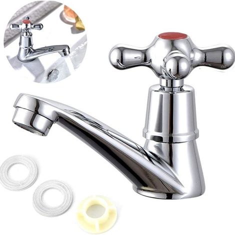 Robinet mitigeur moderne à une seule poignée, robinet cascade, accessoires de finition pour robinetterie, robinet pour lavabo de salle de bain ou de cuisine (1/5)