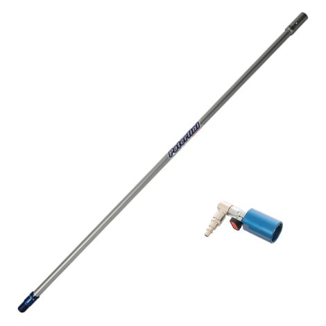 ASTA PNEUMATICA FISSA A-STALIGHT PATERLINI CON RUBINETTO 2,5 MT