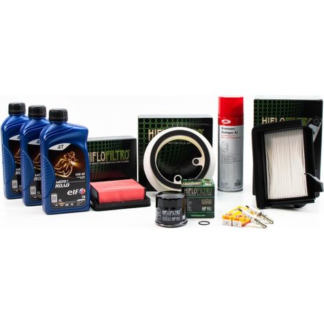 Kit Entretien Révision pour YAMAHA XP 530 TMAX de 2017 à 2020 - Huile ELF MOTO 4 ROAD 10w40 3L