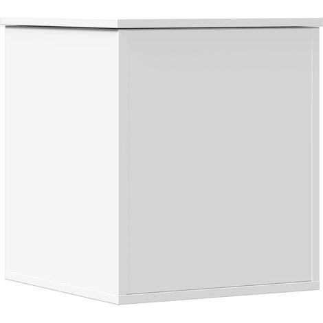 vidaXL Truhe Weiß 40x42x46 cm Holzwerkstoff