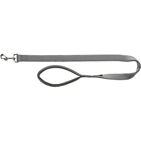 TRIXIE LAISSE PREMIUM GRAPHITE TAILLE M : 1,80 M/20 MM 203016