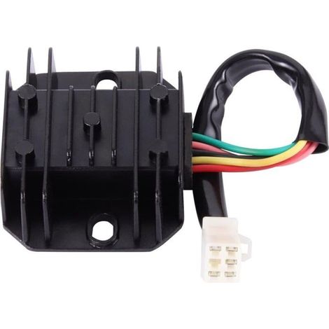 Regulador de voltaje de 12 V CA - 5 cables - Modelos compatibles: CG 125 cc, 200 cc, 250 cc (1/4)