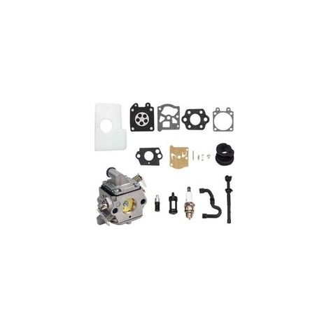 Vergaser MS170 MS180 C1Q-S57A mit Luftfilter und Tuning-Kit für STIHL 017 018 MS 170 180 180C Kettensägen.