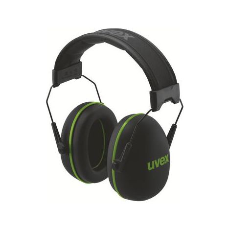 Uvex 2630011 Kapselgehörschutz KX10 2630011 schwarz, grün SNR 30 dB Größe L, M,