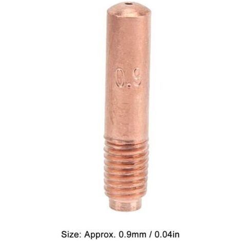 Kit de 10 buses de soudage MIG Ej.Life QiMeiTech 0,9 mm - Cuivre haute conductivité - Compatible avec les pistolets à souder - Idéal pour les professionnels du bricolage (1/5)