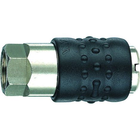 Rubinetto rapido universale filettato femmina - Specifiche: attacco 1/4F art.17/C - 5 pz
