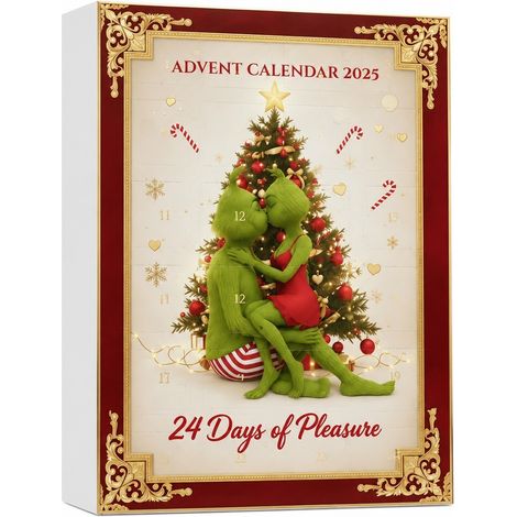 Ornement de Noël en acrylique, pendentif plat Grinch, décoration de Noël surprise en boîte. (1/2)