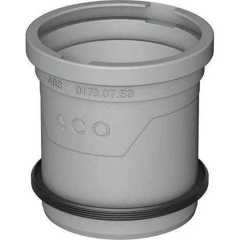 ACO Zwischenstück DN50/70/100/ D125/ Kstmit Abdichtr/ o seitlZuslauf ACO Bodenablauf Passavant, 5171.83.20