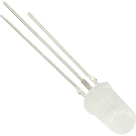 Vishay TLUV5300 LED bedrahtet Rot, Grün Rund 5 mm 2.5 mcd, 2.5 mcd 60 ° 30 mA 2 V, 2.4 V