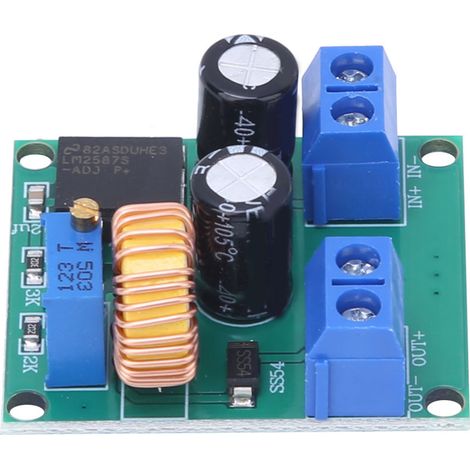 Module Boost réglable, convertisseur élévateur de tension Variable DC 3  35V à 4  40V, 2 pièces (1/5)