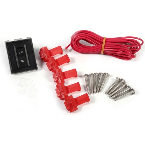 5 x Feux de gabarit LED fumés ambre pour toit de cabine camion SUV 4x4 (1/5)