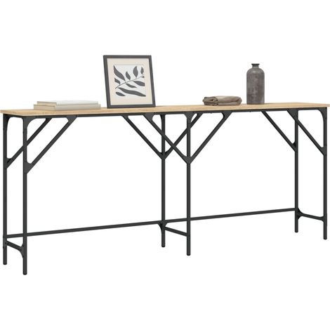 Konsolentisch Sonoma-Eiche 180x29x75 cm Holzwerkstoff