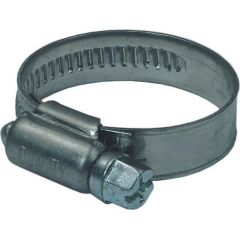 Fascetta stringitubo in acciaio inox aisi 430 mm.9,8 - ø mm.20/32