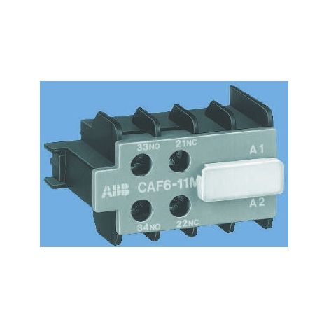 Contact Aux. frontal 1NO+1NF pour Cont B/Vb 3P avec 1 No GJL1201330R0003 ABB 09485