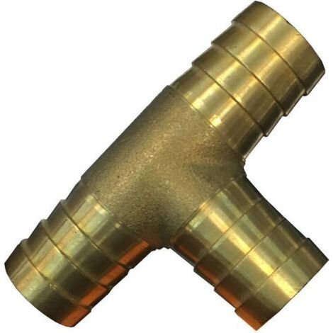 Répartiteur en T 12 mm, 16 mm, 19 mm - Raccord de tuyau d'arrosage (VGS) - Diamètre : en forme de T 12 mm