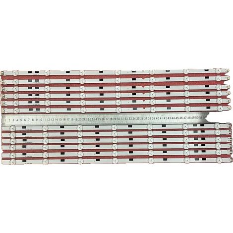 Bandeau LED, Aluminium, 1170mm, Compatible avec plusieurs modèles de téléviseurs, Durée de vie moyenne 100000 heures, Certifié CE (1/5)