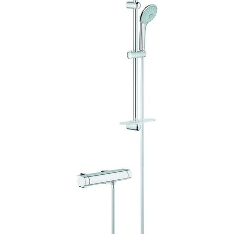 GROHE Grohtherm 2000 Thermostat Brausebatterie Set, inklusive (1/5)