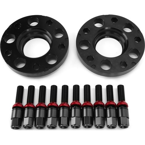 Kit d'élargisseurs de voie centrés moyeu 15mm pour BMW Série 2 F22 F23 2013-2019 Noir - Entretien Réparation Remplacement (1/5)