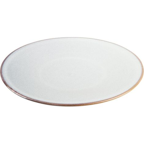 Assiettes Plates Drift Gris Uni 280mm (Lot de 4) - Ref FU187 - Olympia (1/5)