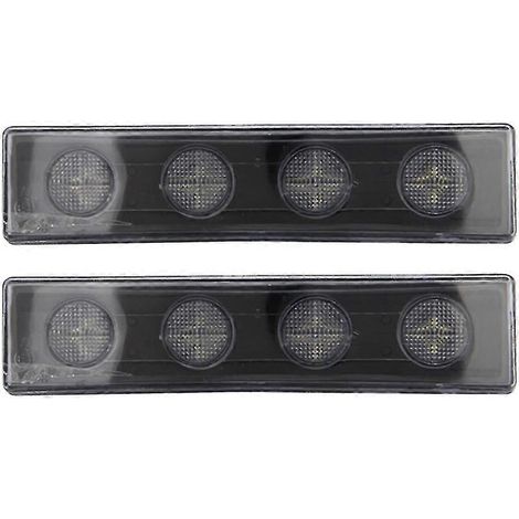 Lot de 2 pare-soleil LED jaunes pour camion, éclairage de toit. (1/5)