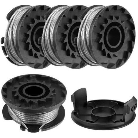 Bobine de rechange pour coupe-bordures Bosch EasyGrassCut 18, 23, 26 et Art 23, 26 (Bosch F016800569, lot de 4) (1/4)