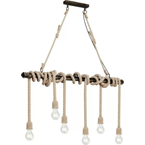 [GEBRAUCHT] B-Ware Lindby Hajo Pendellampe Sechsflammig Tauseil Pendelleuchte Lampe Leuchte Spot