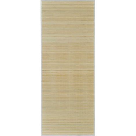 vidaXL Tappeto Rettangolare in Bambù Naturale 80 x 300 cm