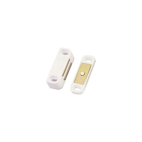 Loqueteau magnétique - Décor : Blanc - Force : 6 kg - OLORON