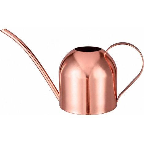 Arrosoir pour plantes d'intérieur en acier inoxydable à long bec - Or rose - 887 ml (1/5)