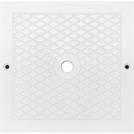 Couvercle carré 25,4 cm pour skimmer de piscine – Résistant aux UV – Housse de protection pour nettoyage efficace – Compatible avec modèles standards –