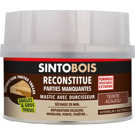 Sintobois Stucco per Legno con Indurente Confezione da 170 ml / 190 g Rovere