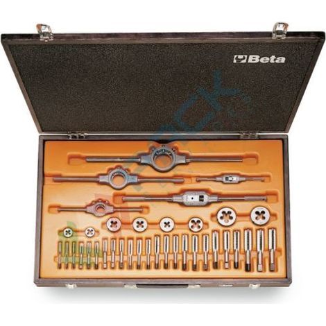 ASSORTIMENTO DI MASCHI E FILIERE UNC (37PZ) ART.446ASC/C37 (1/2)