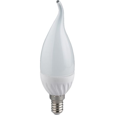 E14 LED, 4 Watt, 320 Lumen, 3000 Kelvin warmweiß, Ø3,7cm- nicht dimmbar, Tropfen (1/4)