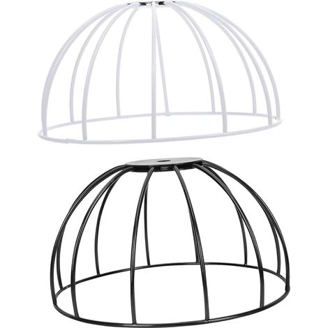 Ensemble de 2 lampes suspendues abat - jour cadre de lampe suspendue et support de lampe décoratif pour la décoration intérieure (1/5)