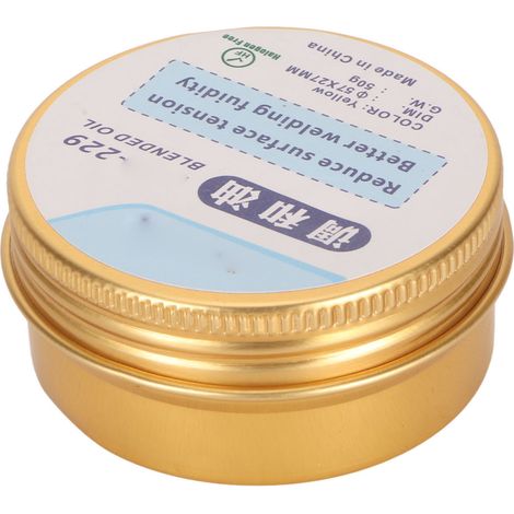 Flux de soudure écologique à base de colophane pour le soudage électronique et la réparation de téléphones portables (puce jaune). (1/5)