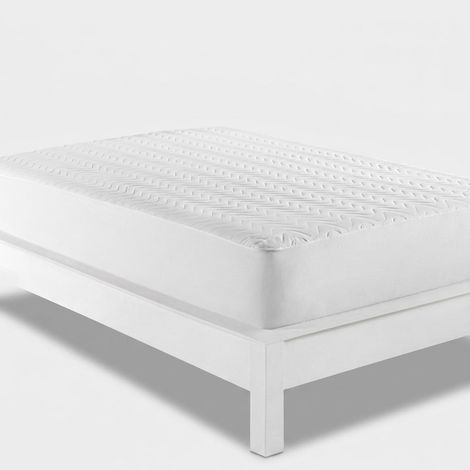Coprimaterasso matrimoniale trapuntato in cotone 160x200 Quilted (1/5)