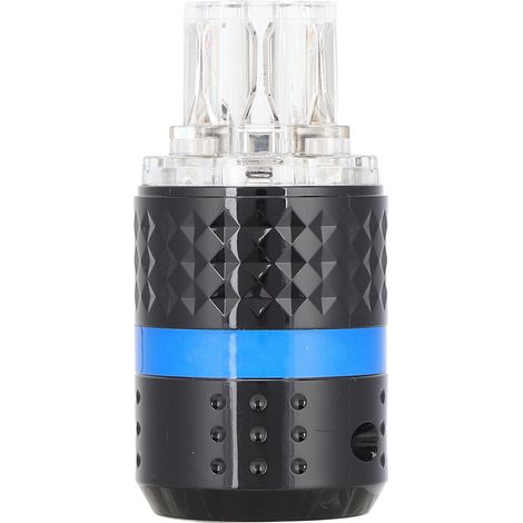 Connecteur Alimentation Cc Femelle - Prise F103R - Cuivre Pur 99.998% - Plaqué Rhodium - 100-250 V - Pour Equipements Audio Video Professionnels - 1 Pièce (1/5)
