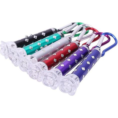 6 Stück blinkende Rosenkopf-Taschenlampen (1/3)