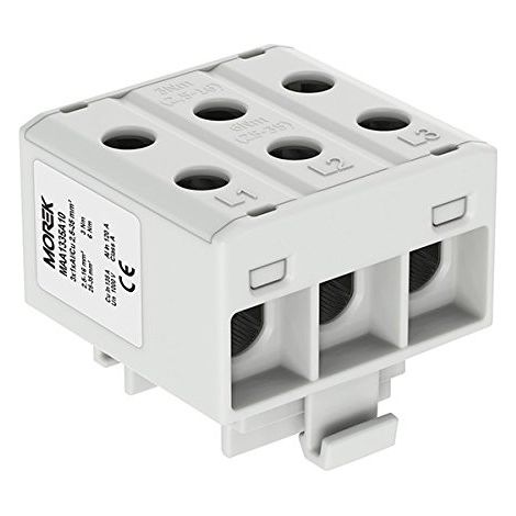 Schienenverbinder morek OTL 35-3x Polyamid 46x40x46 mm